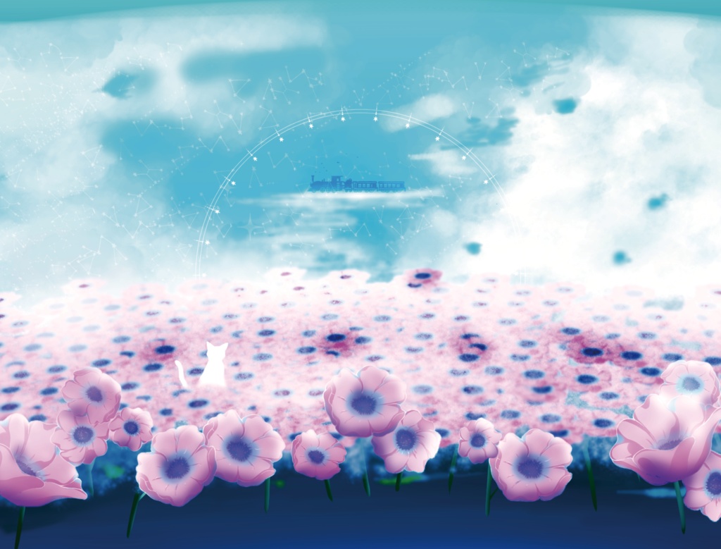 花のように微笑むように ブランケット