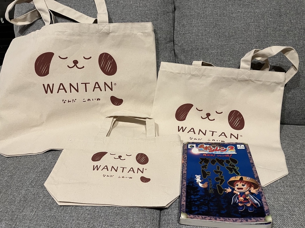 わんたんトートバッグ