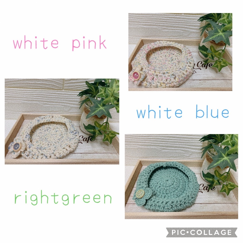 16cmぬい用 cotton knit raugh beret