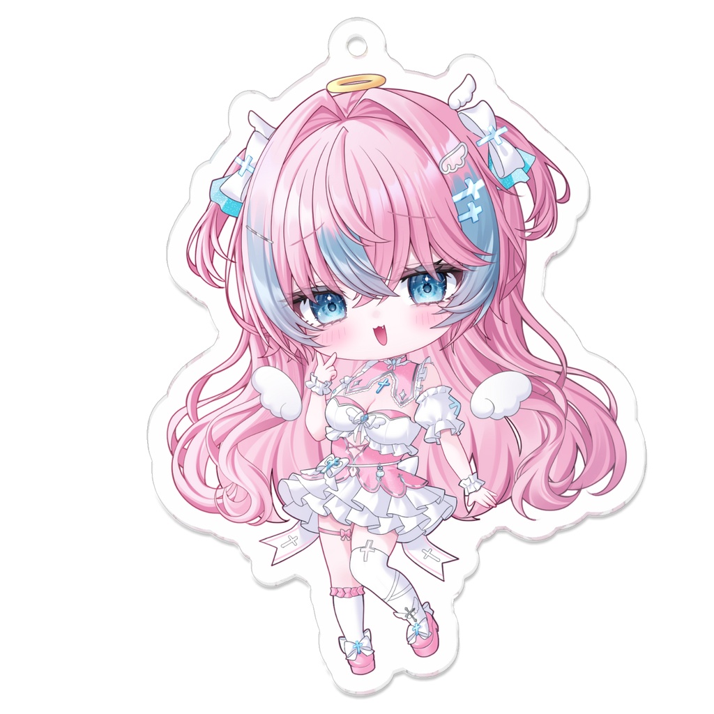 ミニキャラ夢見アクリルキーホルダー