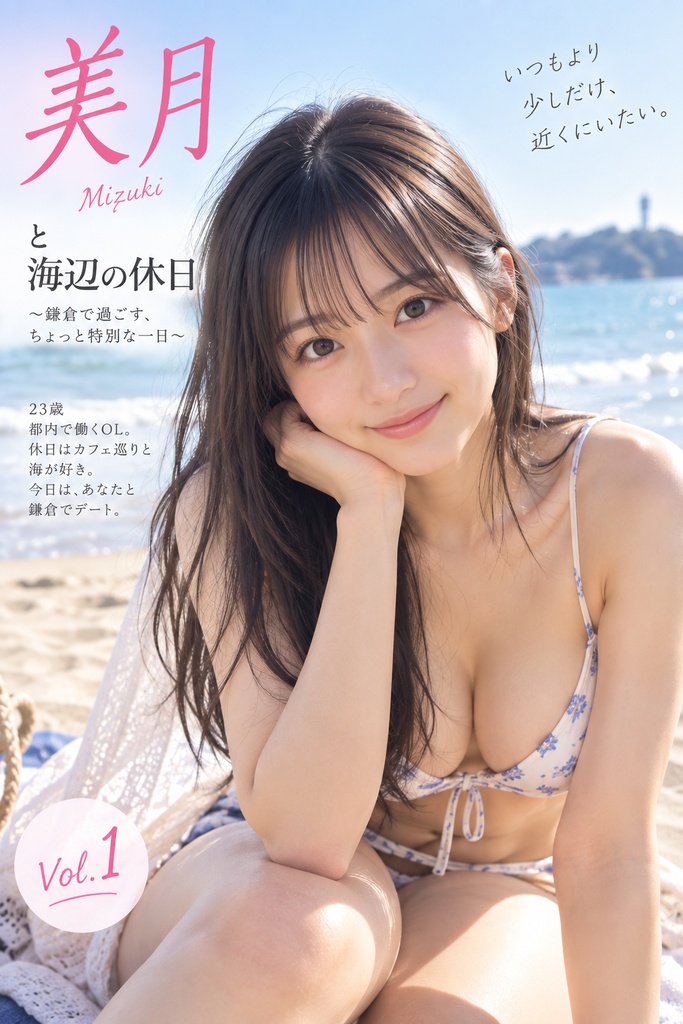 美月と海辺の休日 Vol.1｜鎌倉フォトストーリー