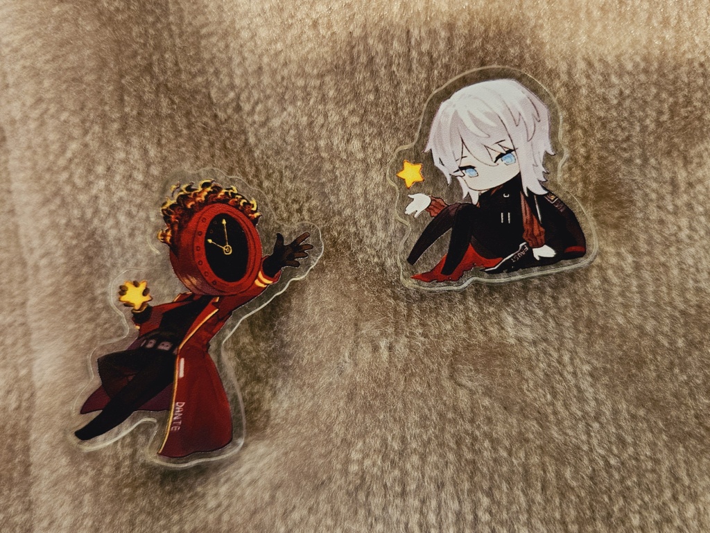 【LCB】ダンテ&ファウスト アクリルステッカー