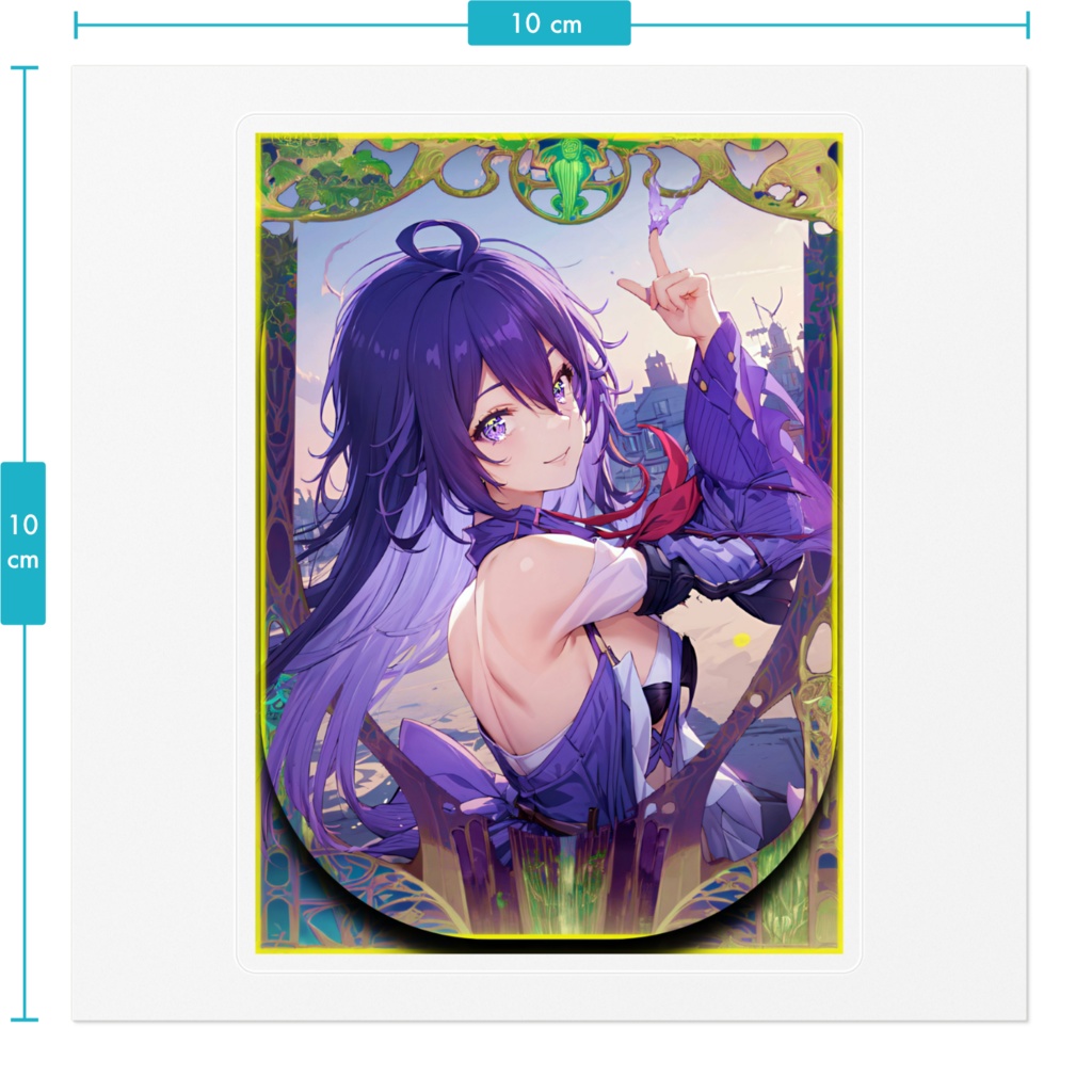 new : スターレイル『地上へ出たゼーレ』SR召喚【カードステッカー】