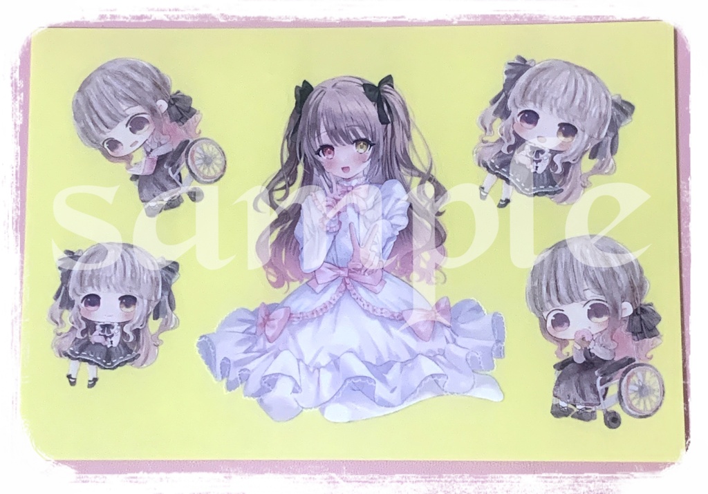 ミルちゃんフレークシール♡