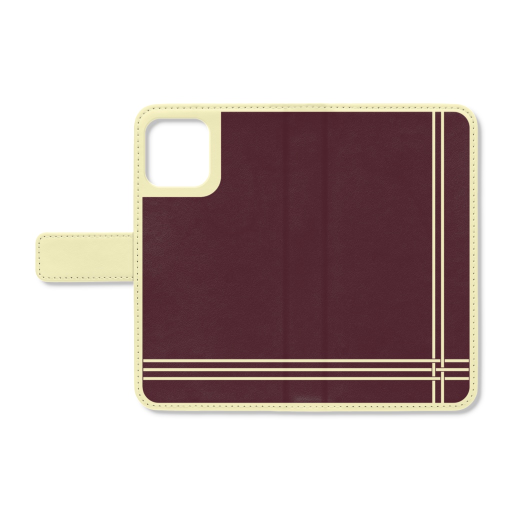 iPhone12　5本線ケース
