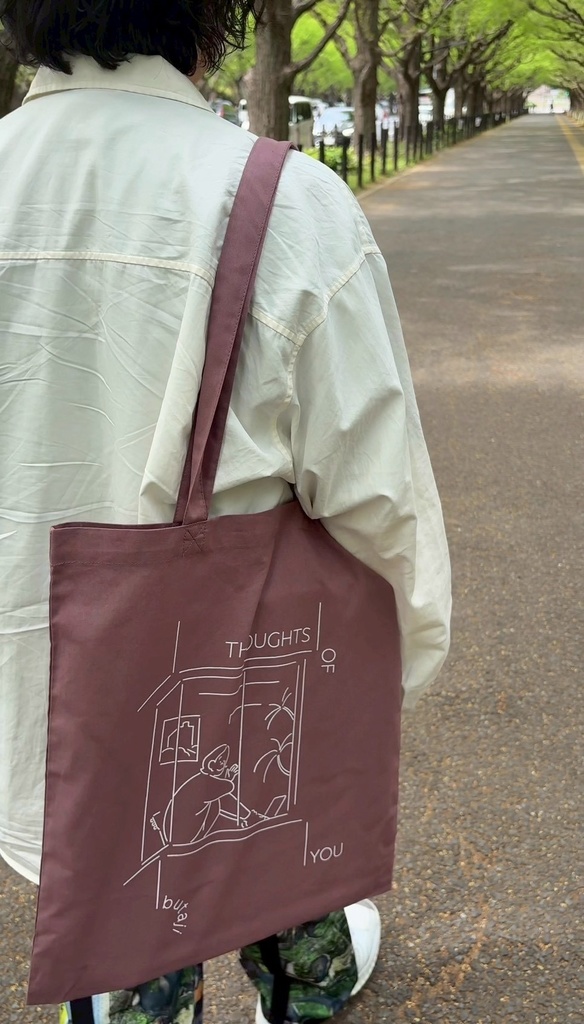 「Thoughts of You」トートバッグ