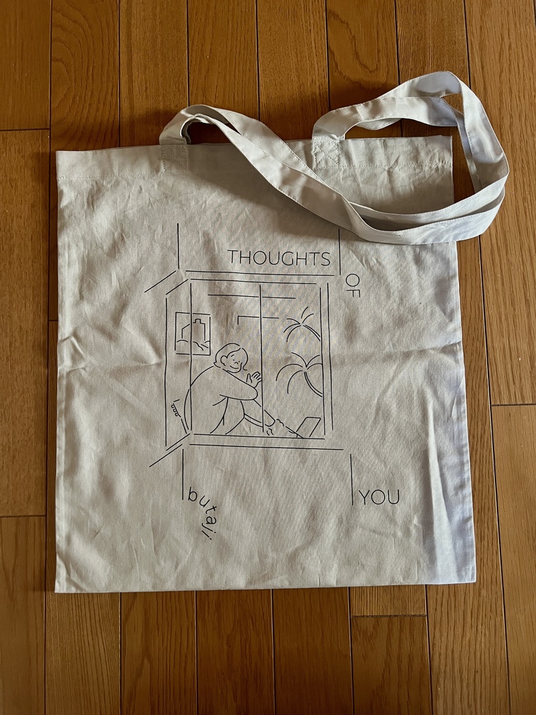 「Thoughts of You」トートバッグ