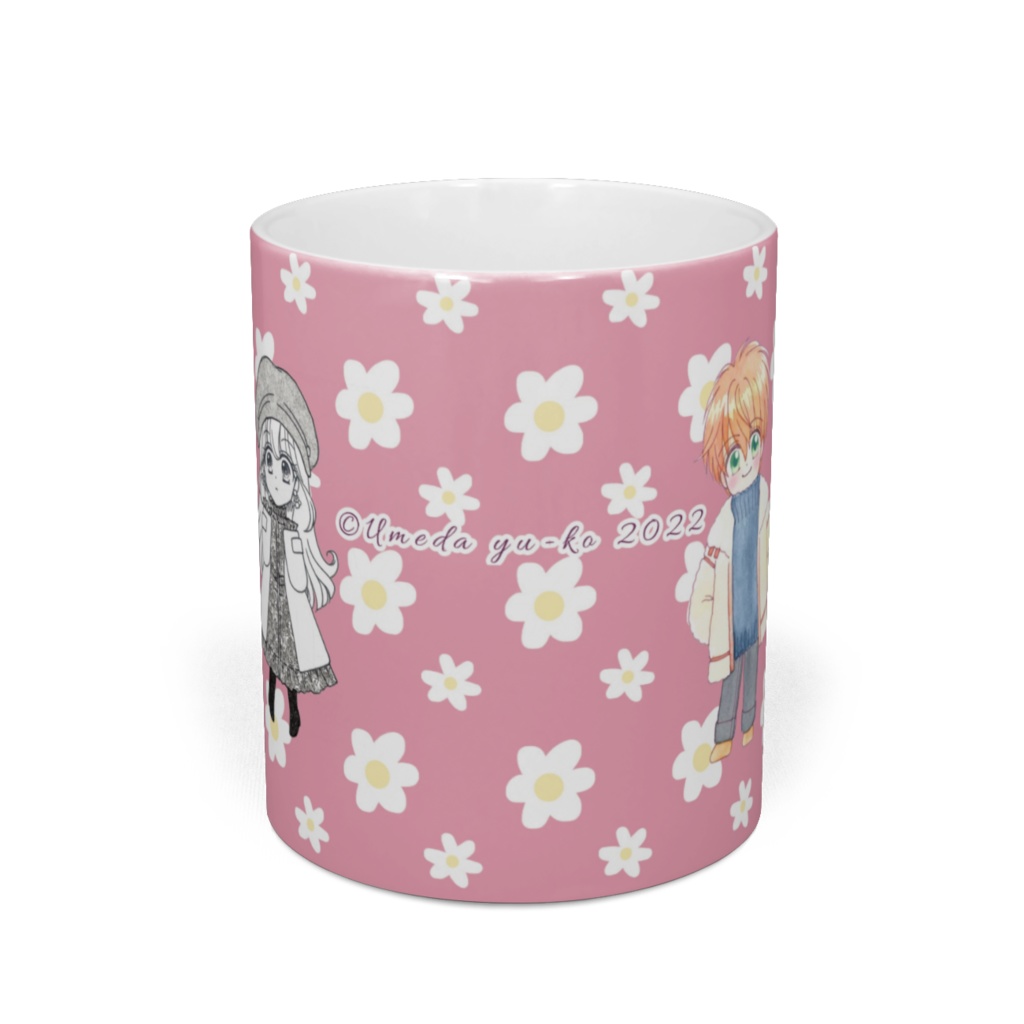 デートマグカップ ピンク