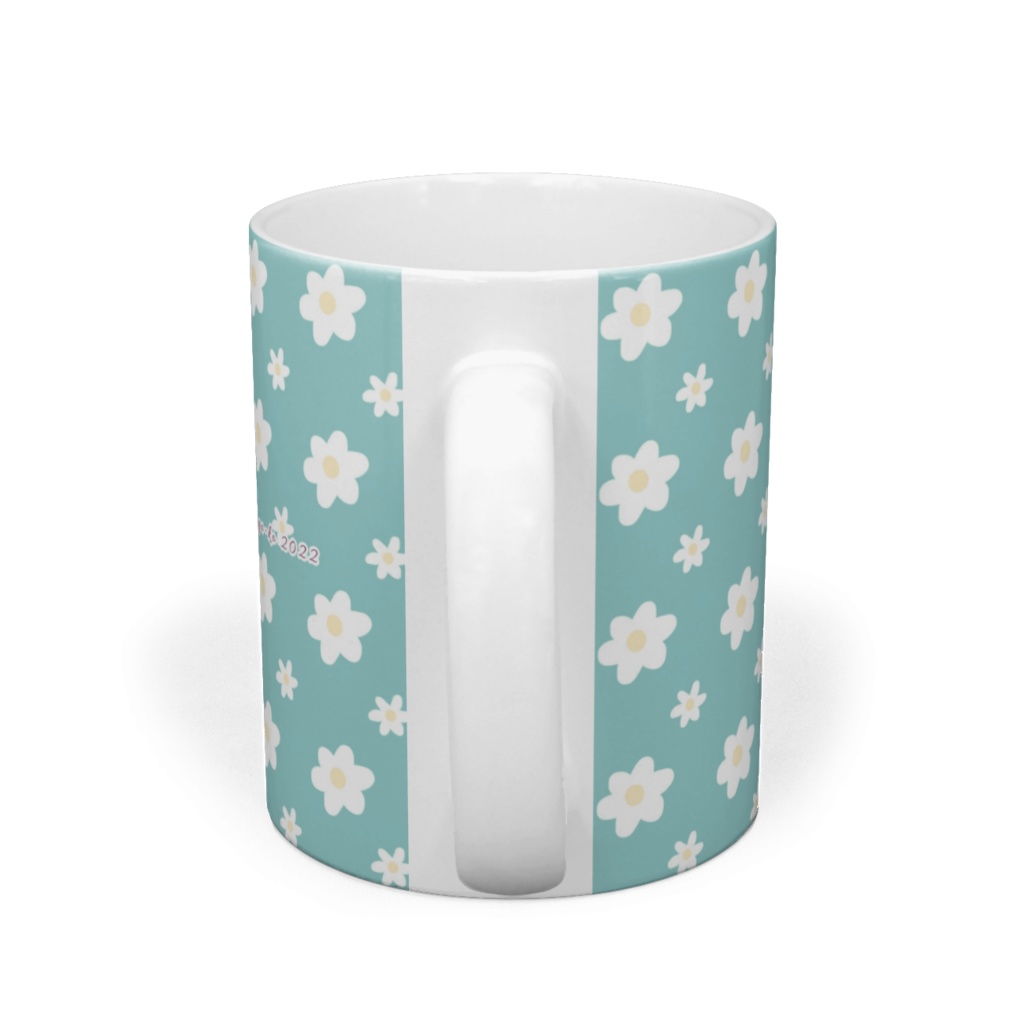 デートマグカップ ブルー