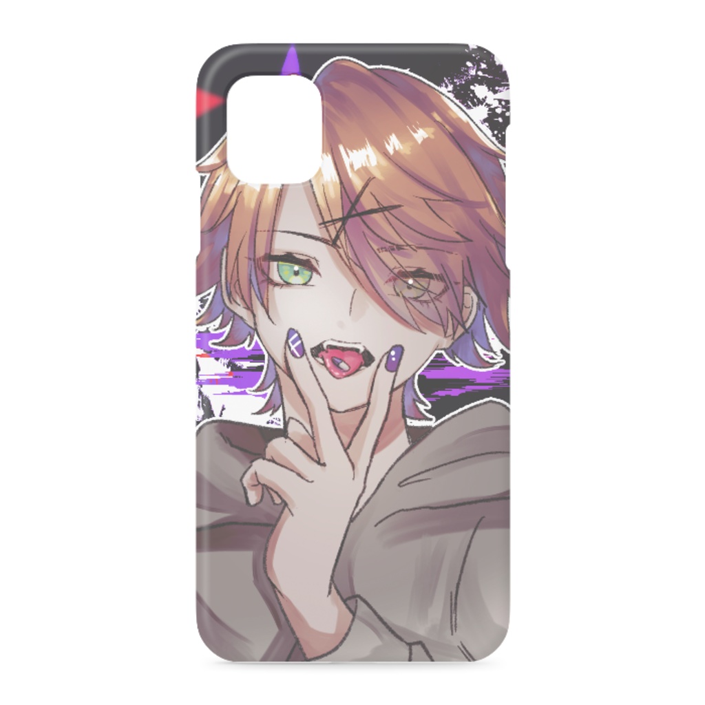 創作男子 iPhoneケース