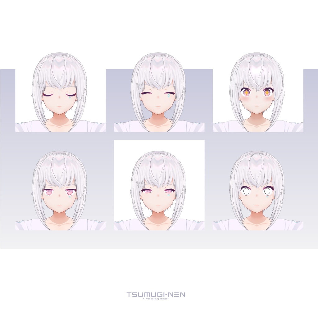 公式3Dモデル「紡ネン クローン版」