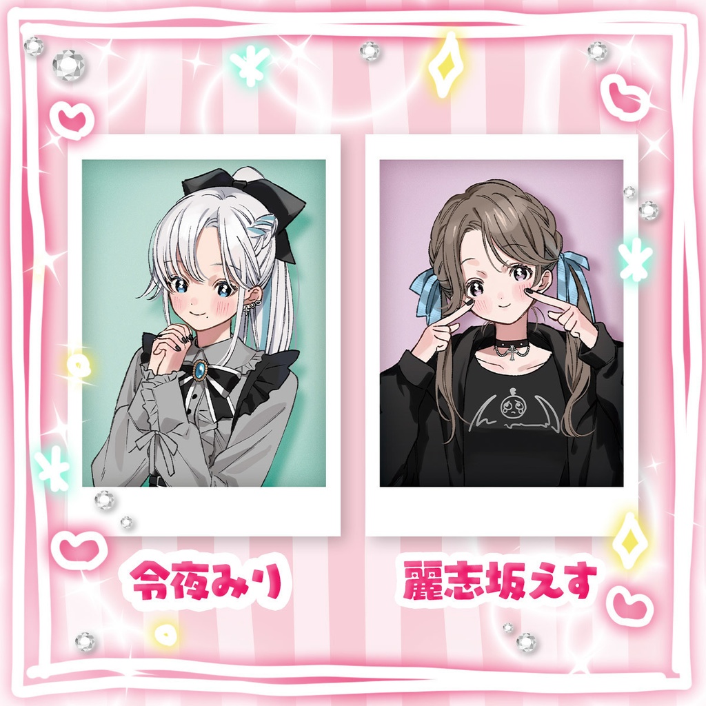 【MOKUROKU】2周年記念グッズ【アクリルスタンド・チェキ風ポストカード・Tシャツ】