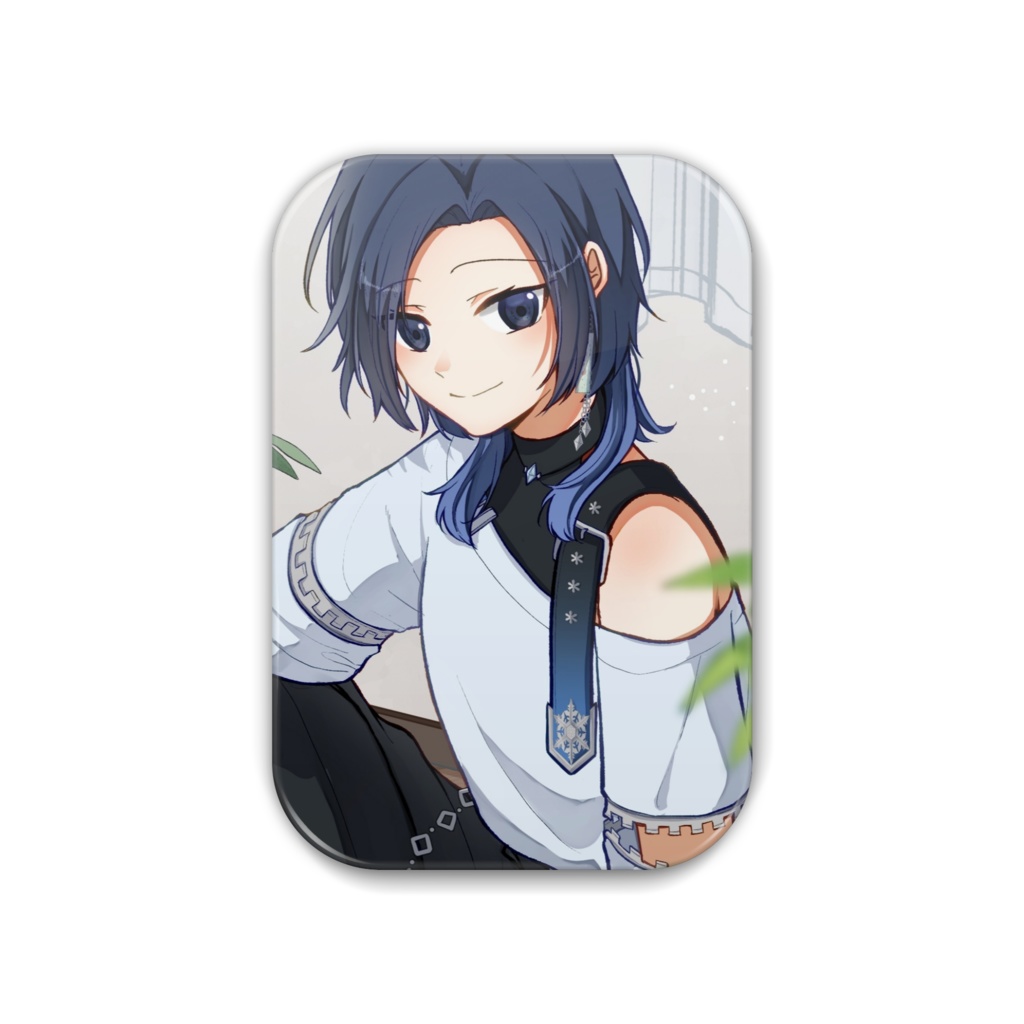 【常設】雪代莉々華 ビジュアル缶バッジ D