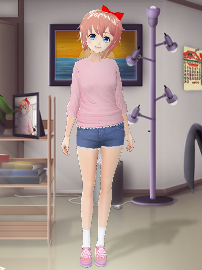 Doki Doki Literature Club Textures