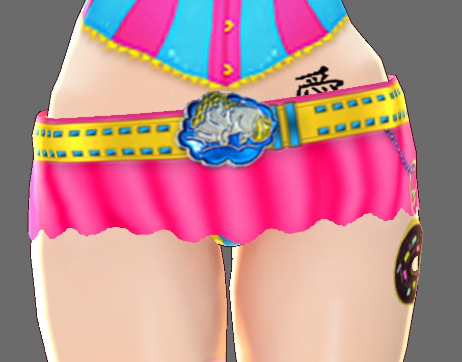 Fun Mini Skirt with and without Leg Warmers