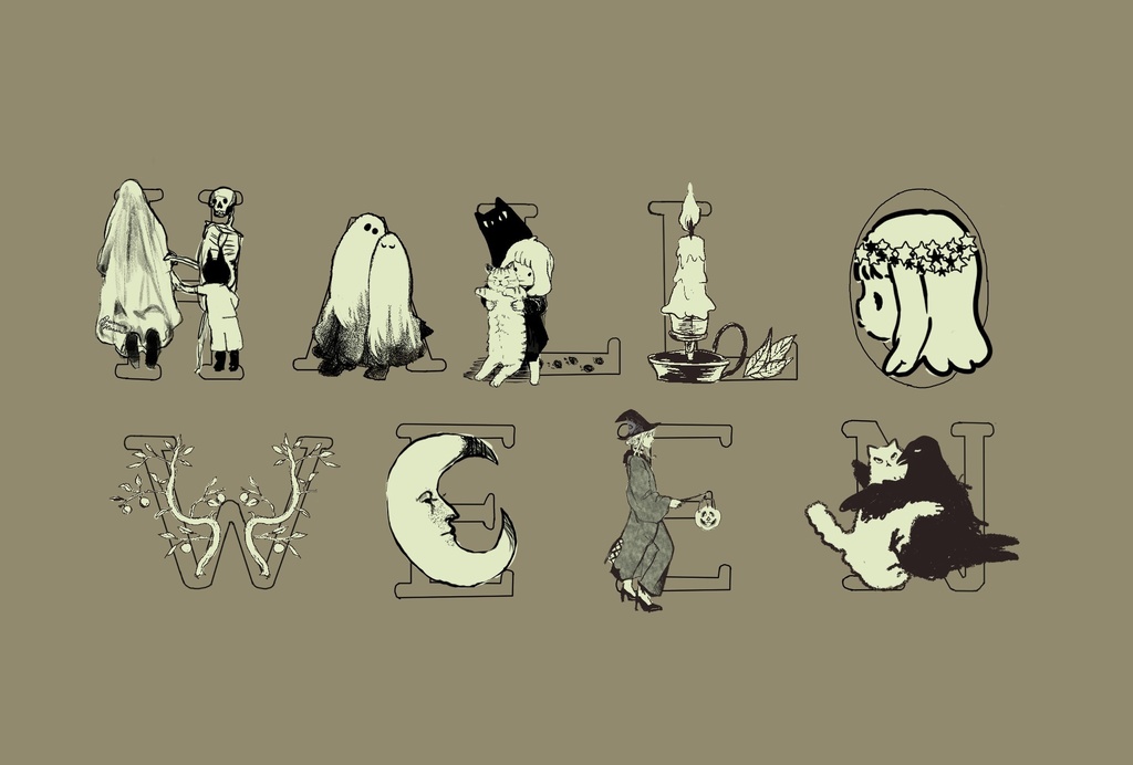 Halloween!【ポストカード】