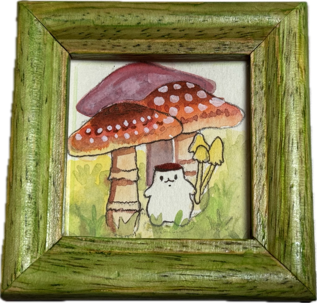 【ミニ原画】こっそりエリンギ