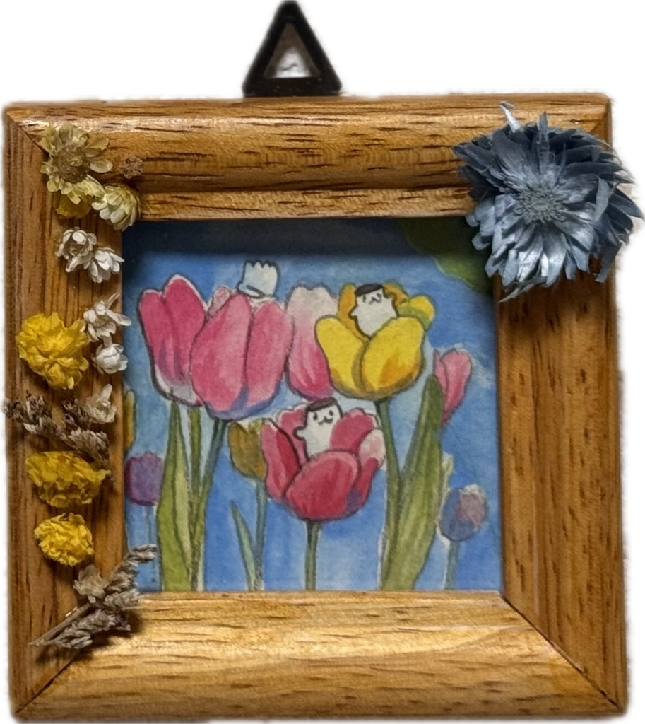 【ミニ原画】チューリップ2