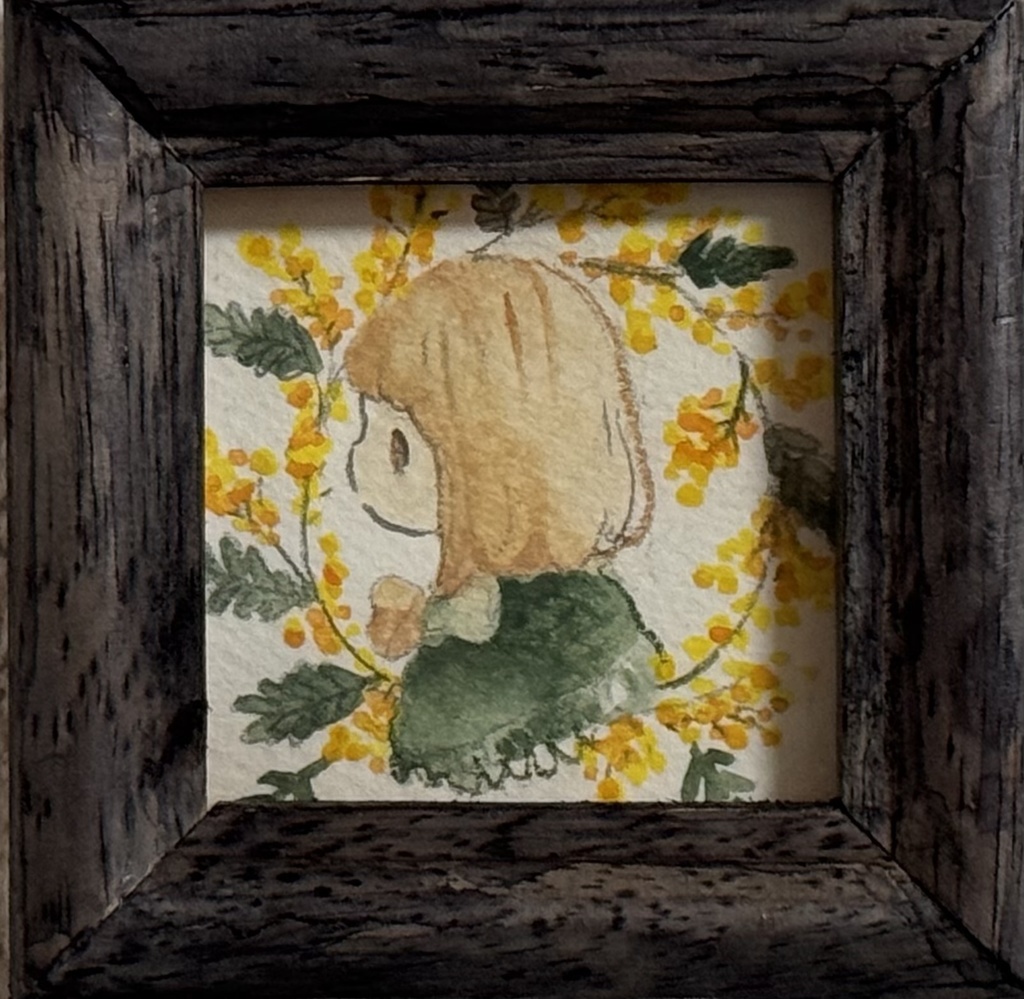 【ミニ原画】mimosa