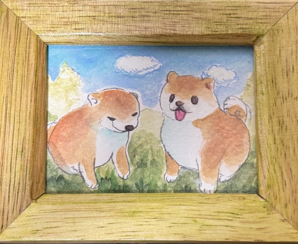 【ミニ原画】柴の日