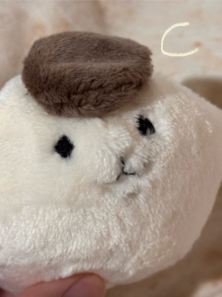 エリンギのぬいぐるみ