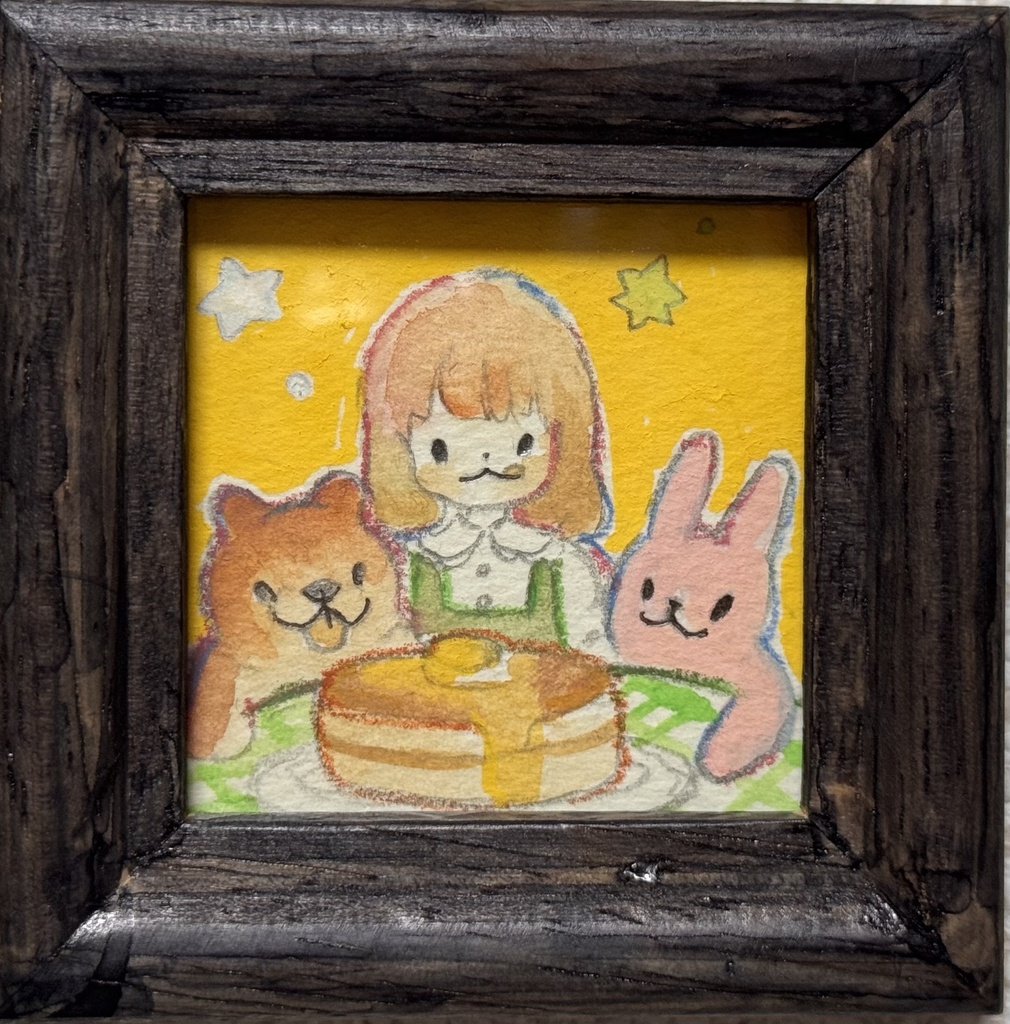 【ミニ原画】パンケーキパーティー