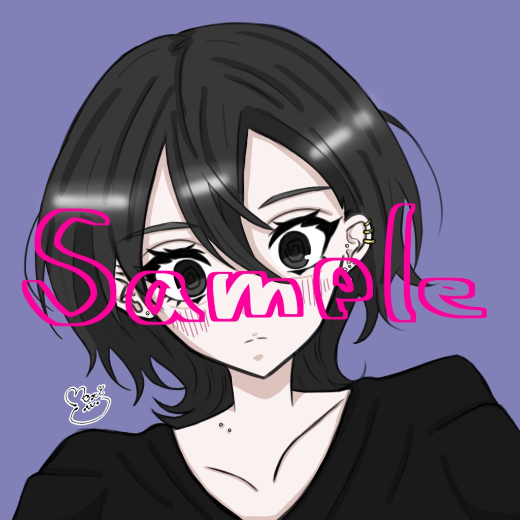 イラストオーダー受付ページ