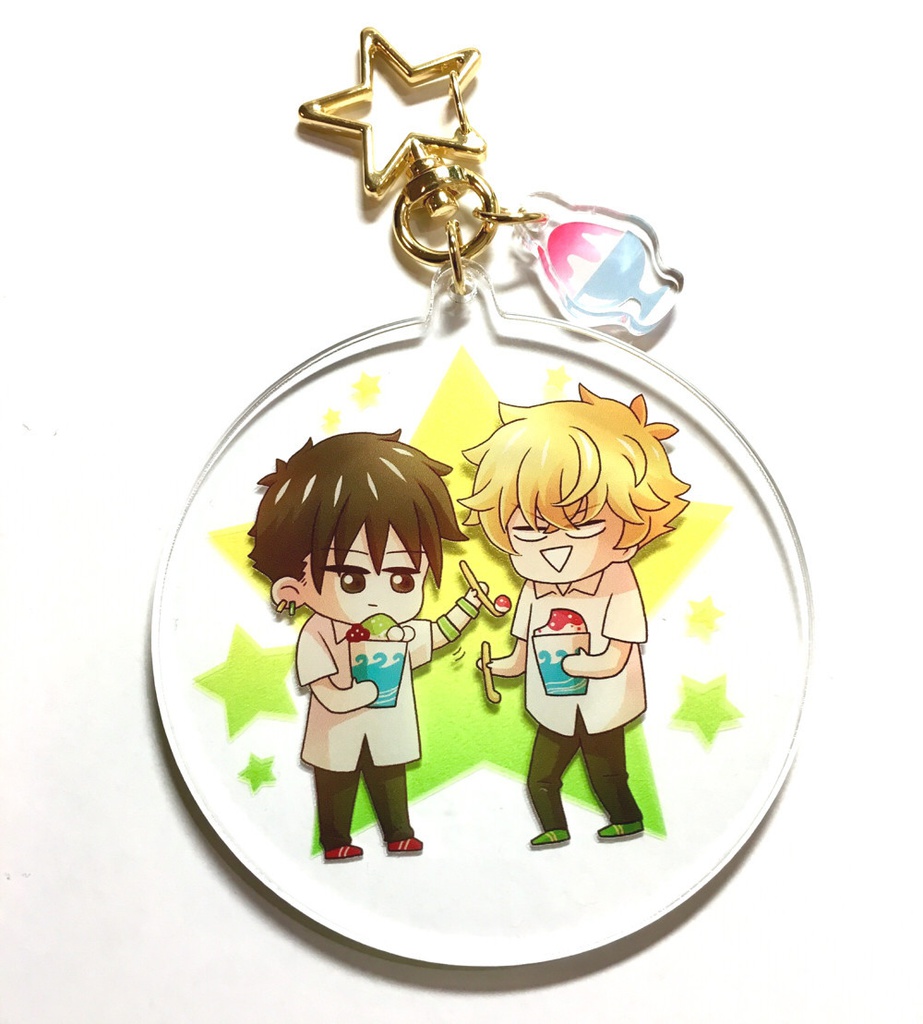 謙也くん＆財前くんアクリルキーホルダー