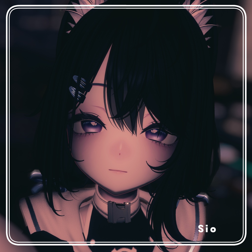 🎁無料/Free🎁【5アバター対応】シンプルなめらか Eye texture