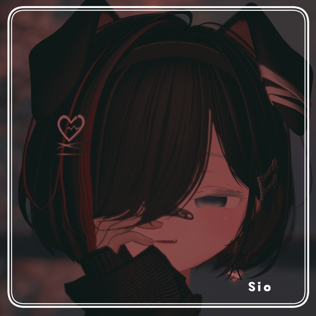 🎁無料/Free🎁【5アバター対応】シンプルなめらか Eye texture