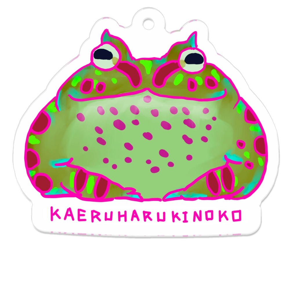 カラフル ツノガエル