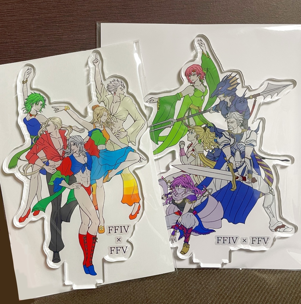 【セット】FF4×FF5大きめアクスタセット