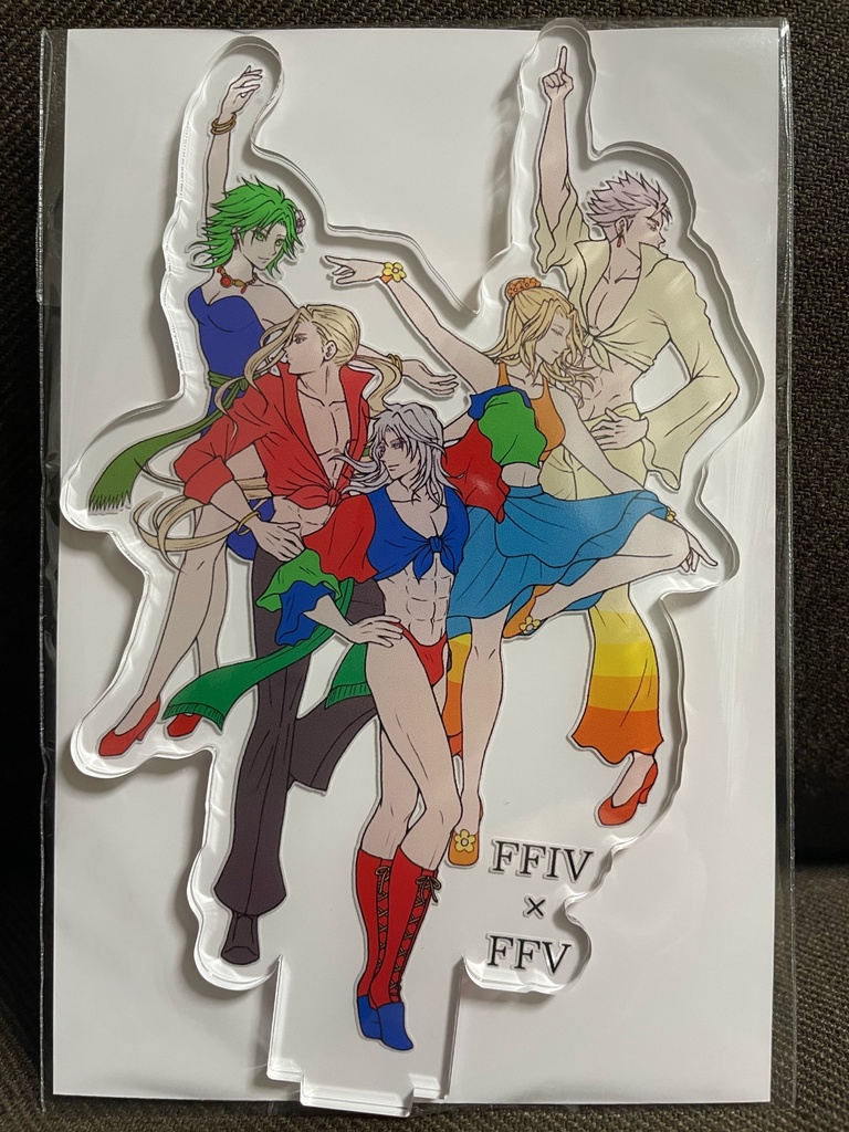 【単品】FF4大きめアクスタ(FF5踊り子衣装)