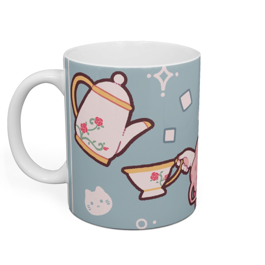 猫宮ねい収益化記念マグカップ