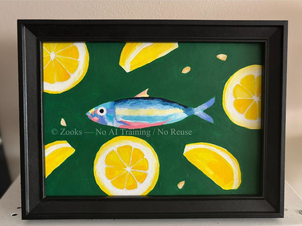 “Sardine Goes Well with Lemons”