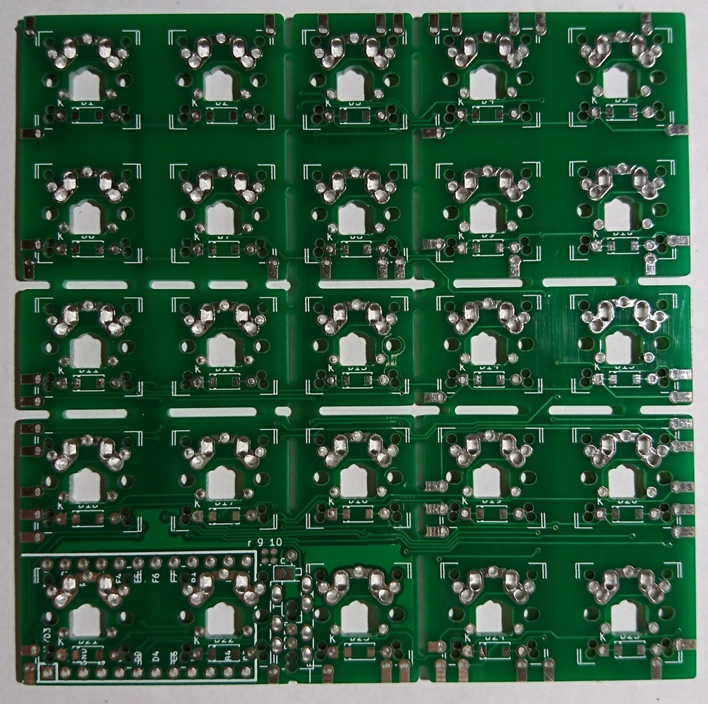 ortholinear-adventure PCB