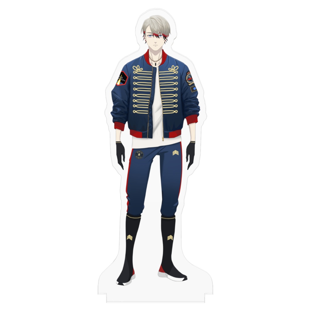 天沢・ユーリ・スペースウォーカー 立ち絵 アクリルスタンド 100x100mm