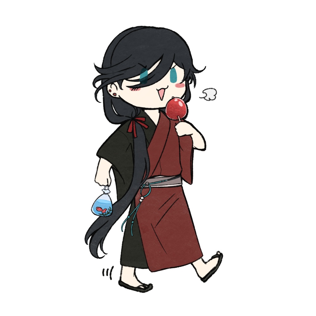 ちび兼さん(軽装)アクリルフィギュアスタンド(キーホルダー)