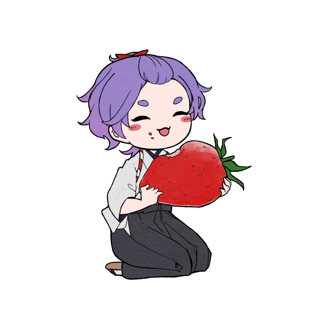 ちび歌仙さん(内番)アクリルフィギュアスタンド(キーホルダー)