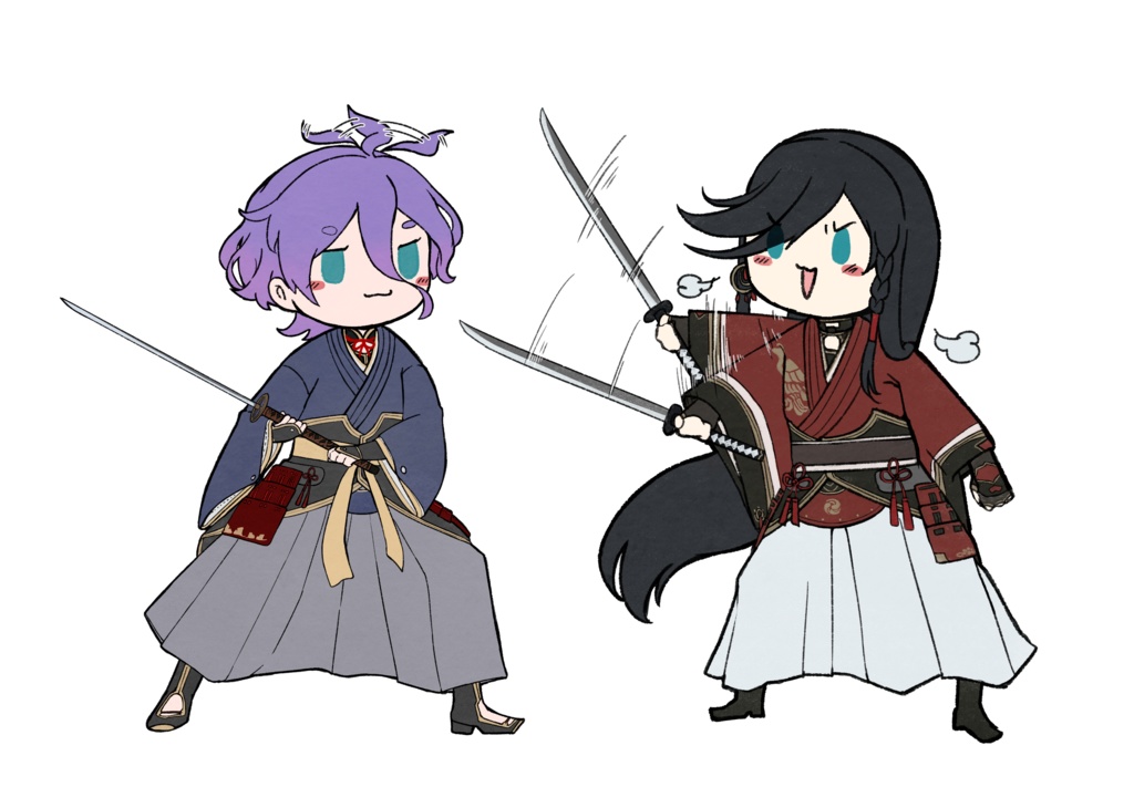 【セット】ちび兼定(抜刀)アクリルスタンド(キーホルダー)