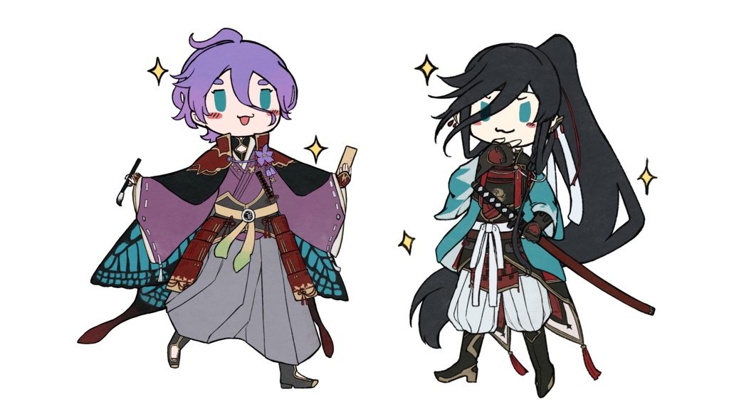 【セット】ちび兼定(極)アクリルスタンド(キーホルダー)