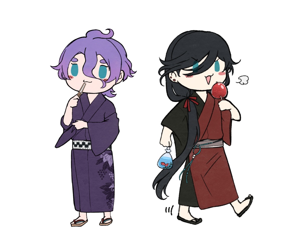 【セット】ちび兼定(軽装)アクリルスタンド(キーホルダー)