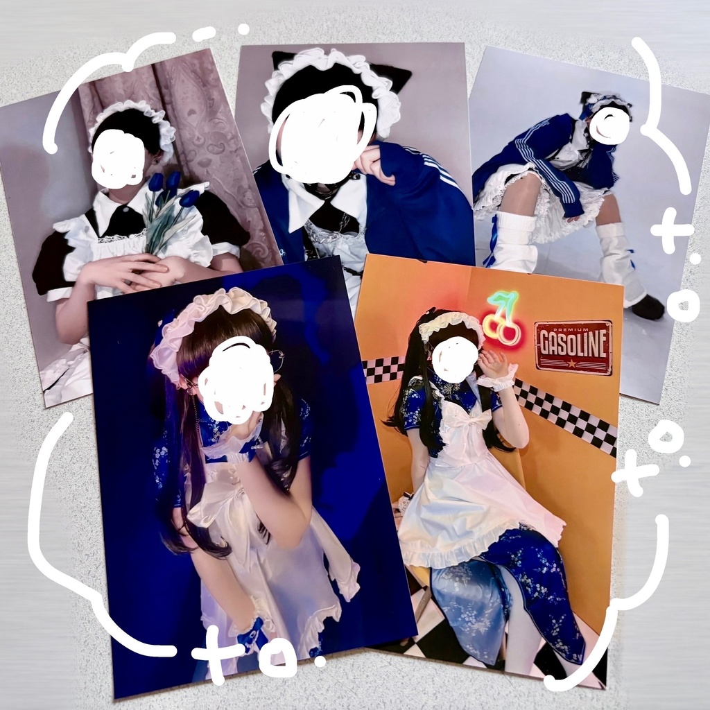 ブロマイド①（5枚セット）
