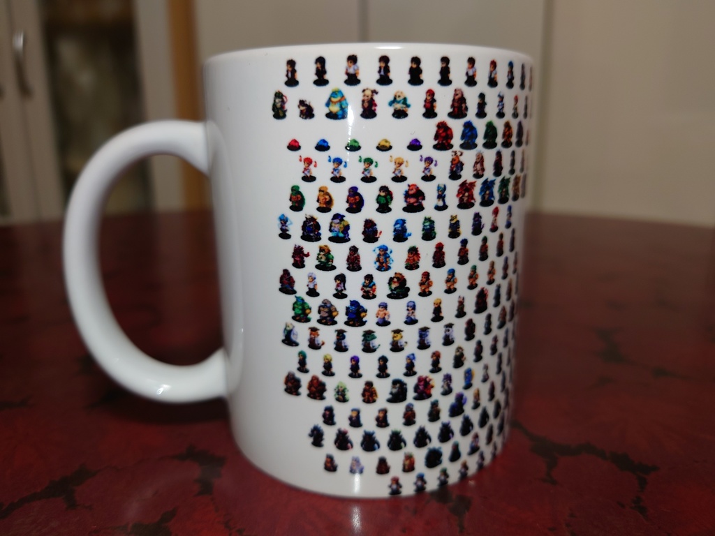 放サモ6周年記念ドットマグカップ