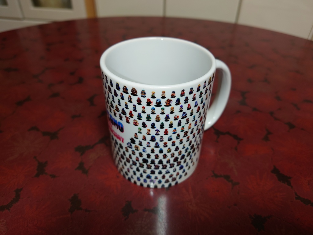 放サモ6周年記念ドットマグカップ