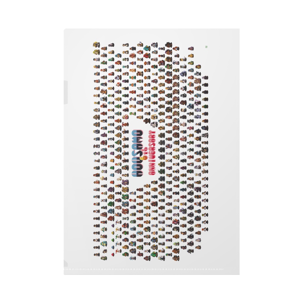 放サモ6周年記念ドットクリアファイル