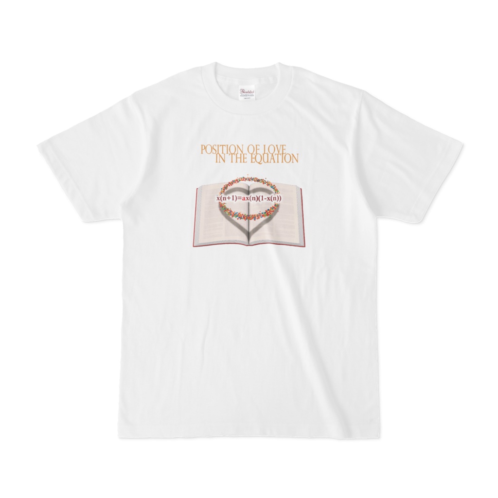 数式に記された愛 キービジュアルTシャツ