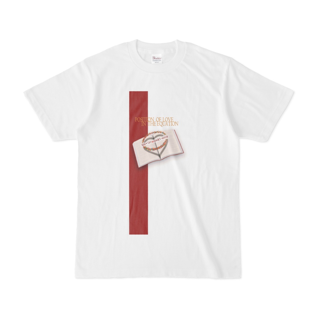 数式に記された愛　キービジュアルTシャツ A