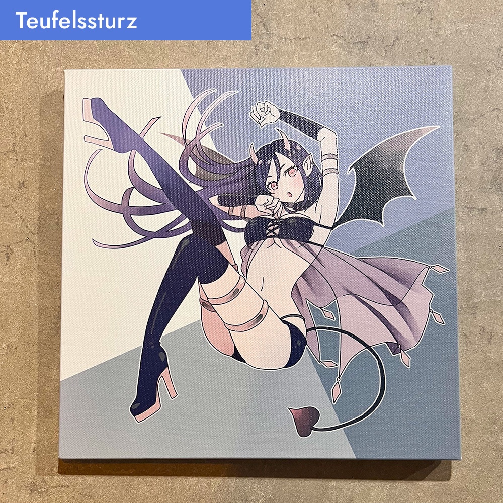 キャンバス作品「Teufelssturz」