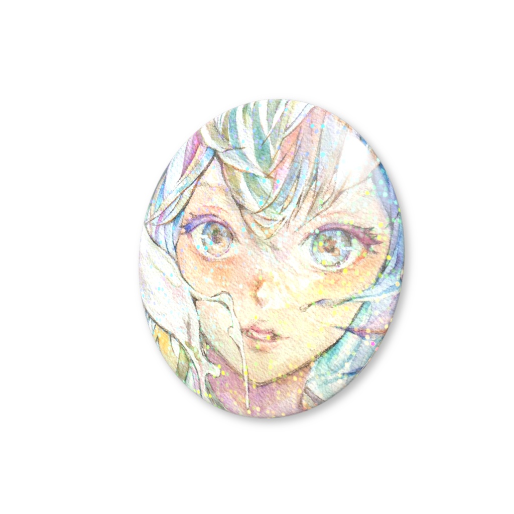 ホログラム缶バッジ56mm